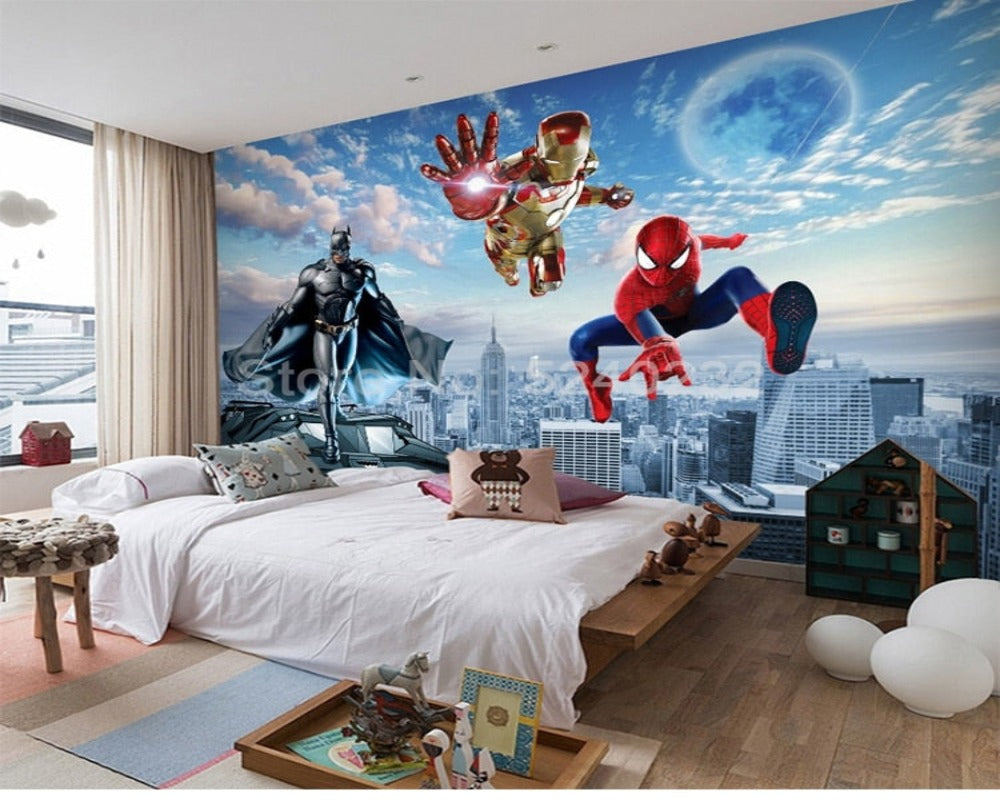 3D Wallpaper Spiderman & Avengers